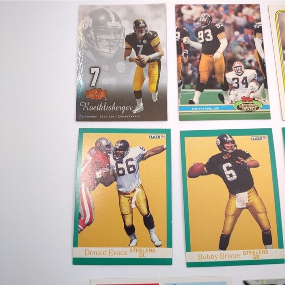 Steelers Trading Cards lot of 22 NFL - Picture 2 of 15